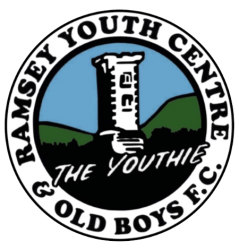 Ramsey Youth Centre and Old Boys badge